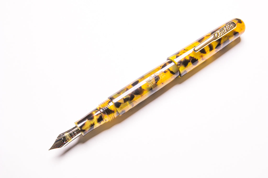 Conklin, All American Fountain Pen, Tortoise Shell, Posted