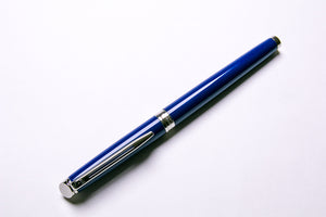 Waterman, Hemisphere, Blue Lacquer CT, Capped