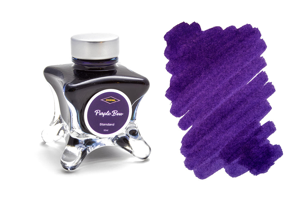 Diamine, Purple Bow, Standard Fountain Pen Ink, 50ml