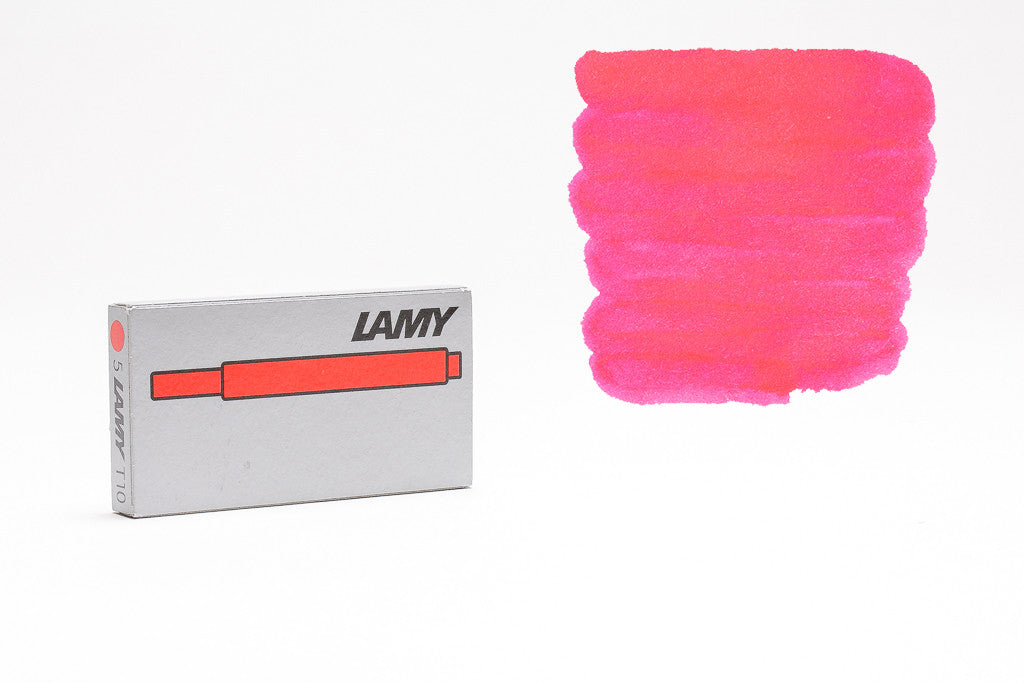 Lamy, Red, Five Cartridges
