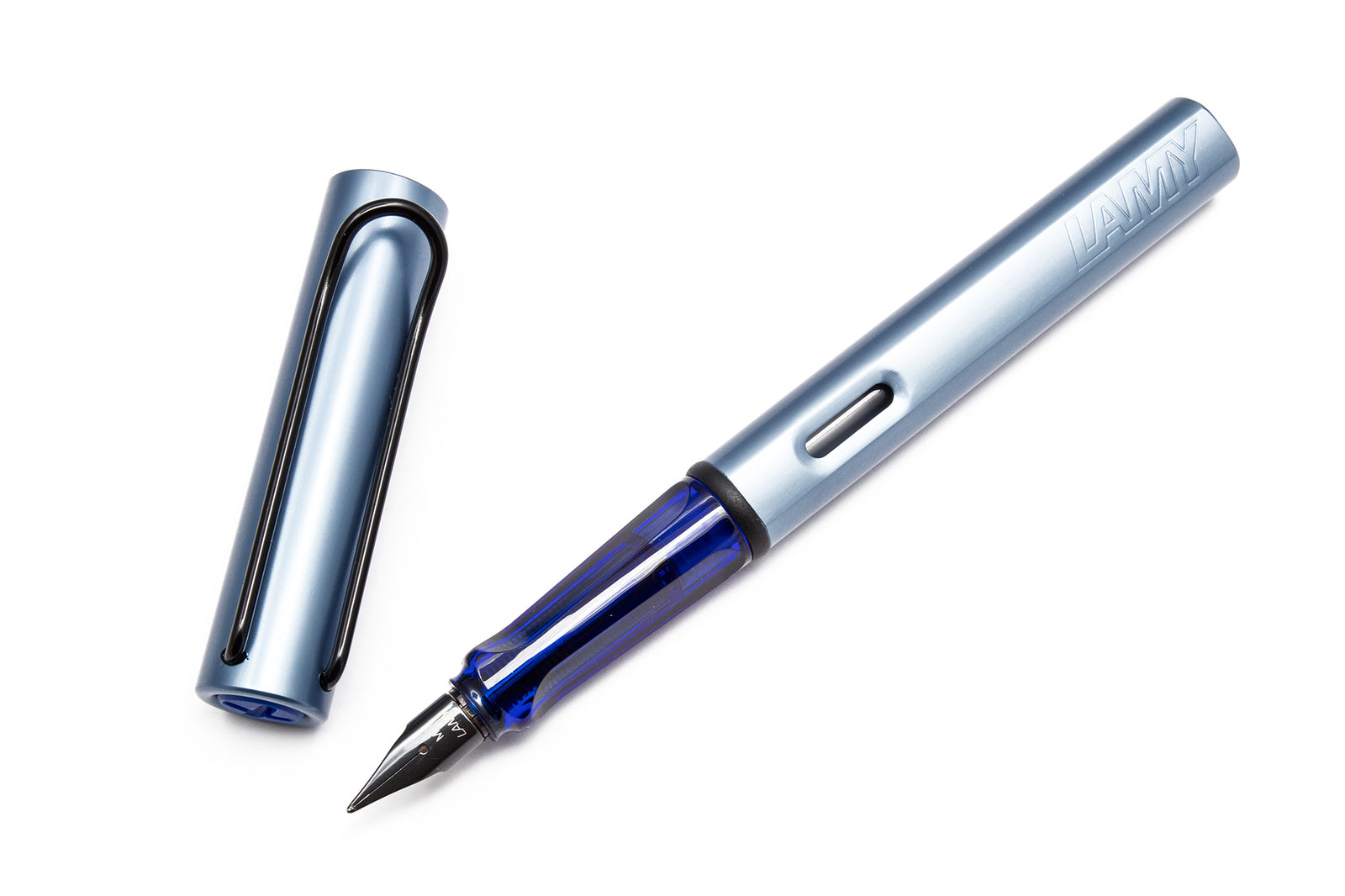 Lamy, Safari AL-star, Kewi Aquatic Special Edition Fountain Pen Uncapped