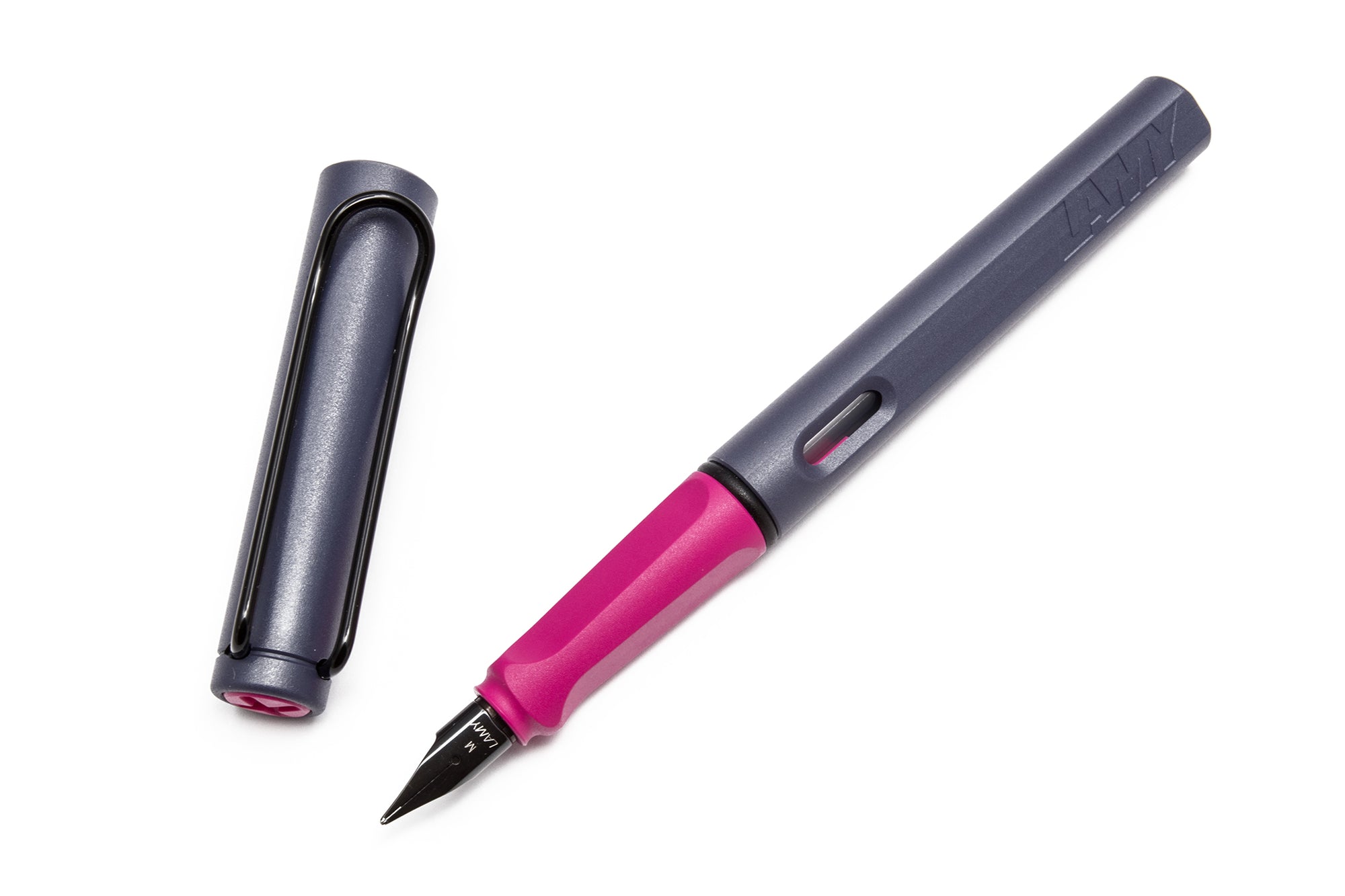 Lamy, Safari, Kewi Pink Cliff Matt Special Edition Fountain Pen, Uncapped