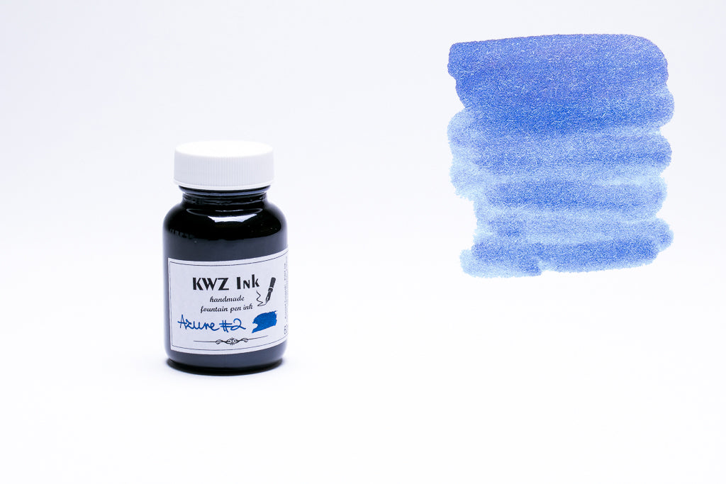 KWZ Ink, Azure #2 Fountain Pen Ink, 60ml