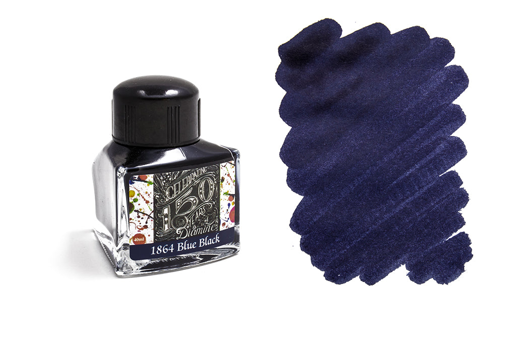 Diamine, 150th Anniversary Ink, 1864 Blue-black, 40ml