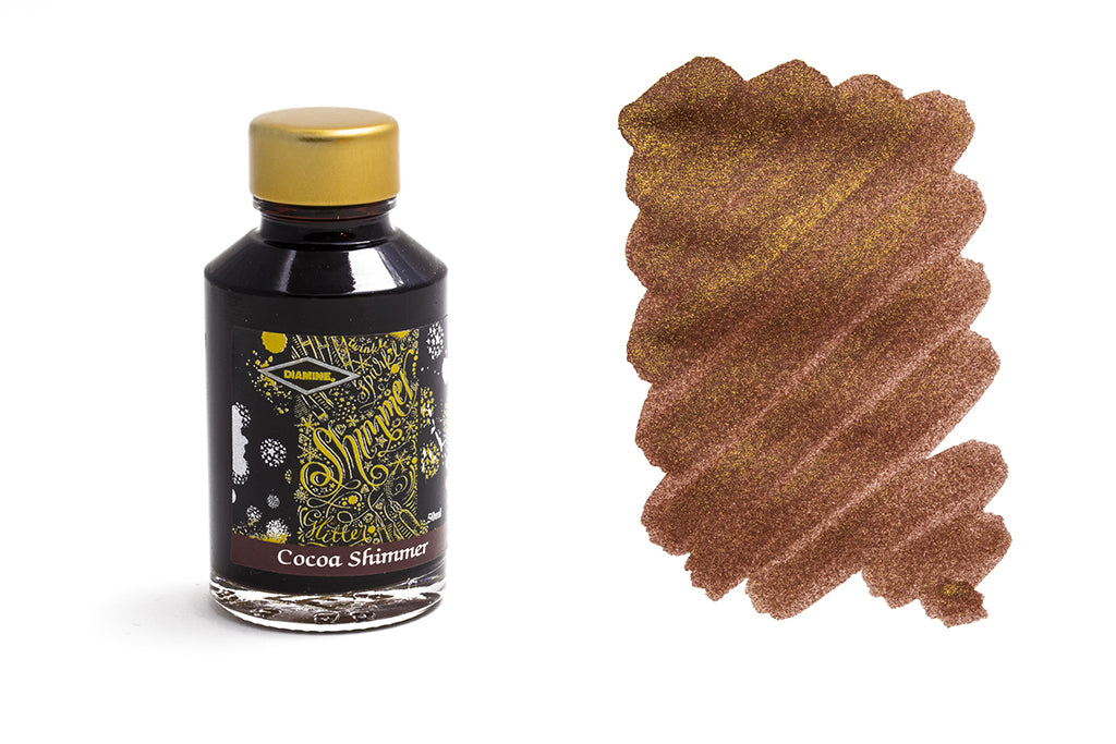 Diamine, Shimmer, Cocoa Shimmer, 50ml