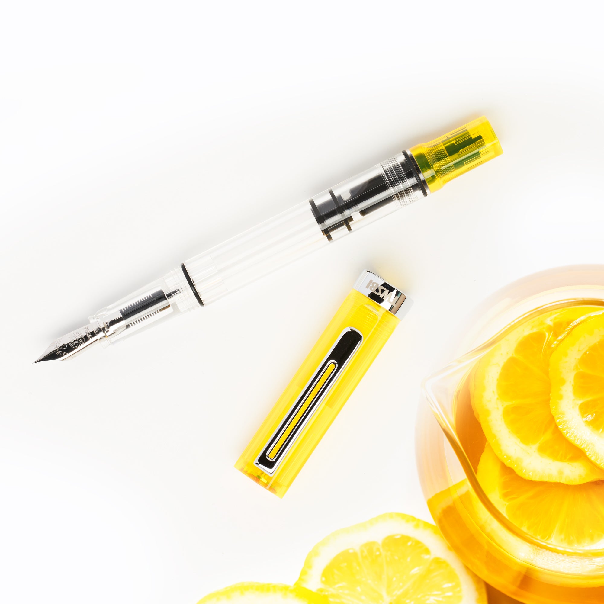 TWSBI, Eco, Transparent Yellow Fountain Pen