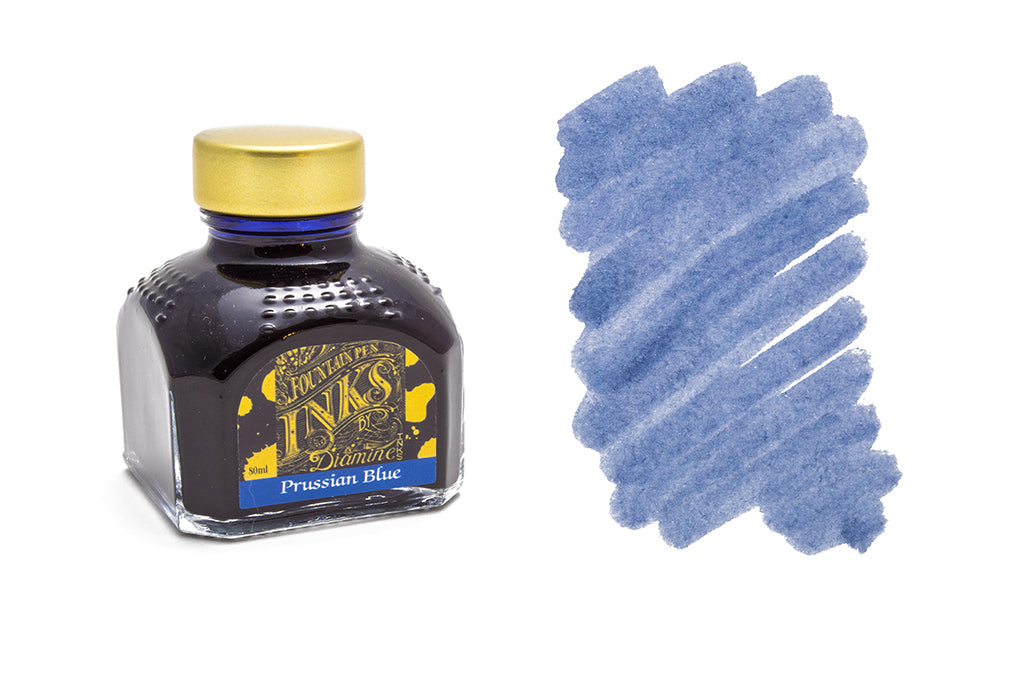 Diamine, Prussian Blue Fountain Pen Ink | Knight's Writing Co