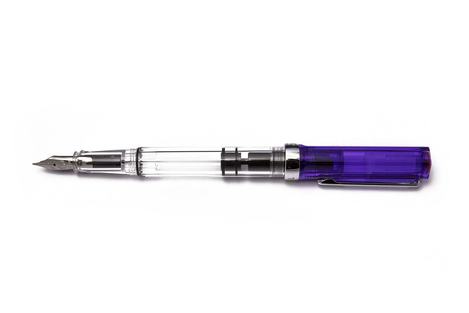 TWSBI, Eco, Transparent Purple, Capped