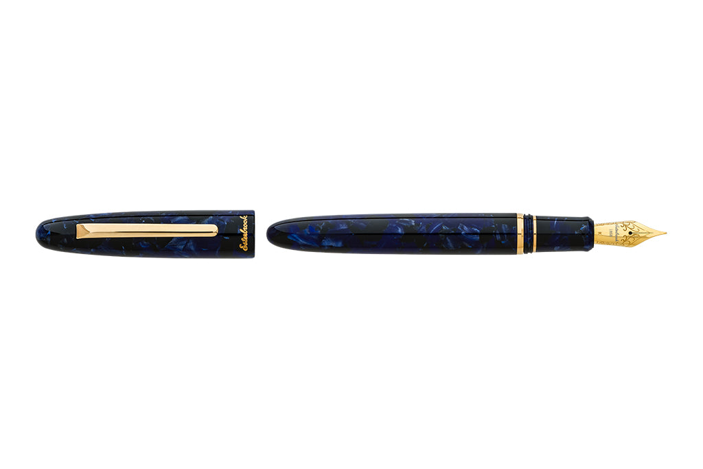 Esterbrook Estie Cobolt Blue Gold Trim, Capped
