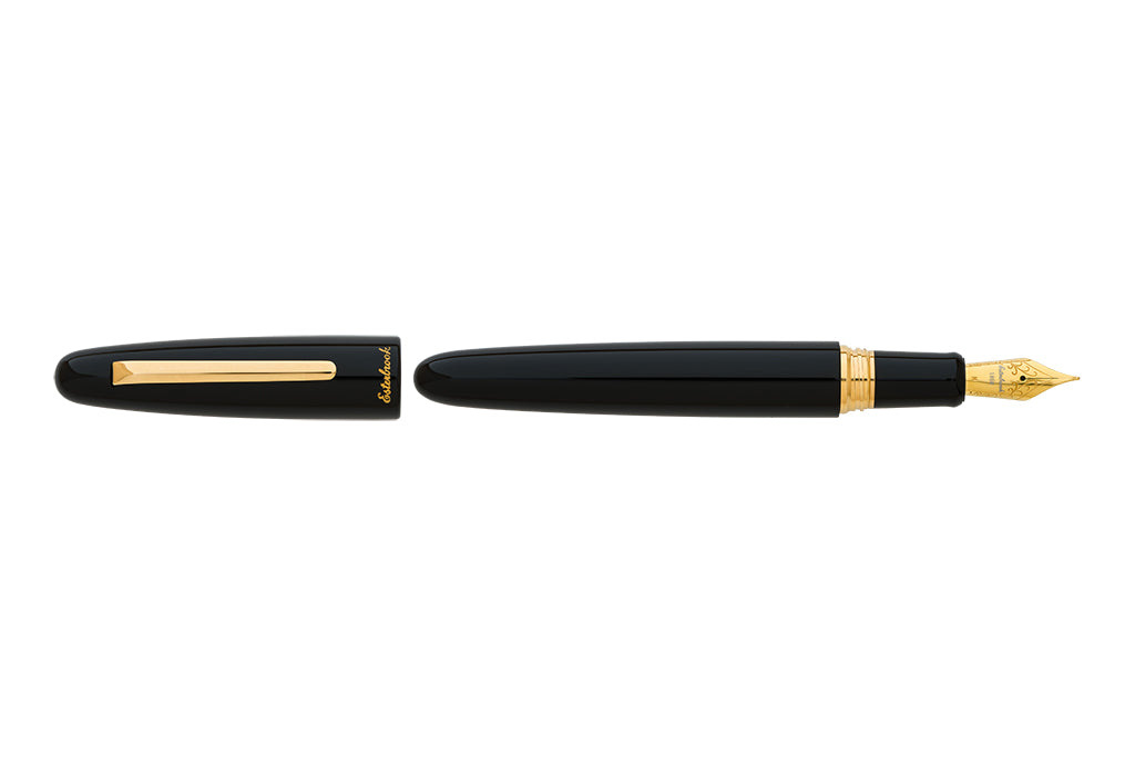 Esterbrook Estie Ebony Gold Trim, Capped