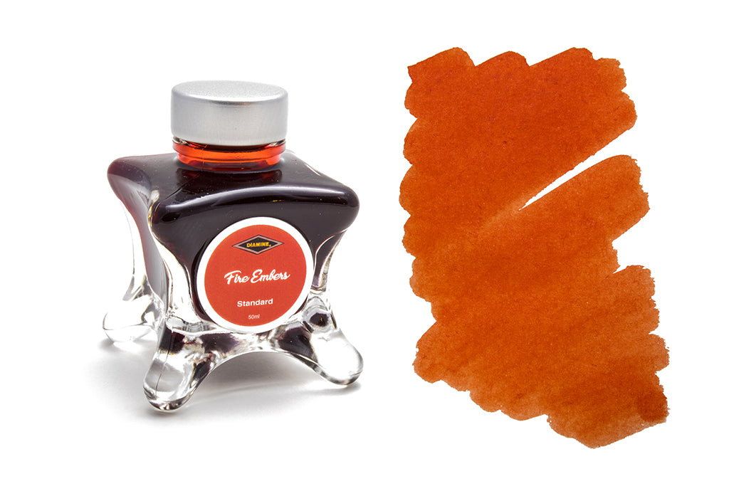 Diamine, Fire Embers, Standard Fountain Pen Ink, 50ml