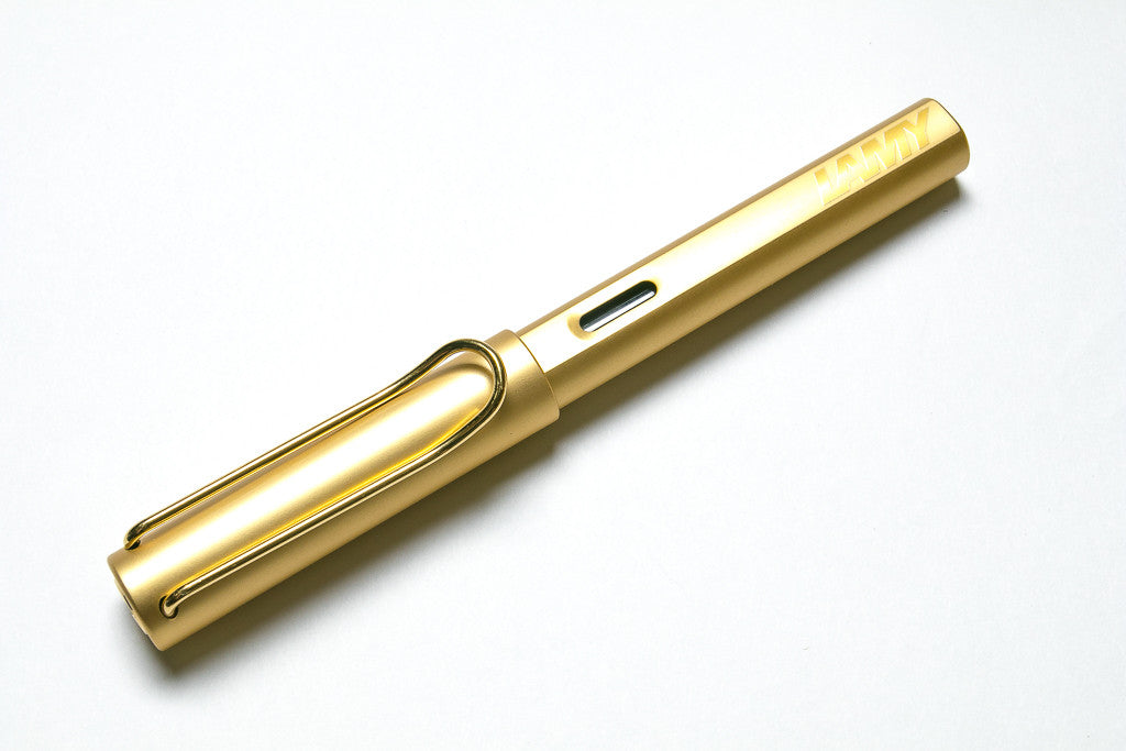 Lamy, Lx, Gold Fountain Pen