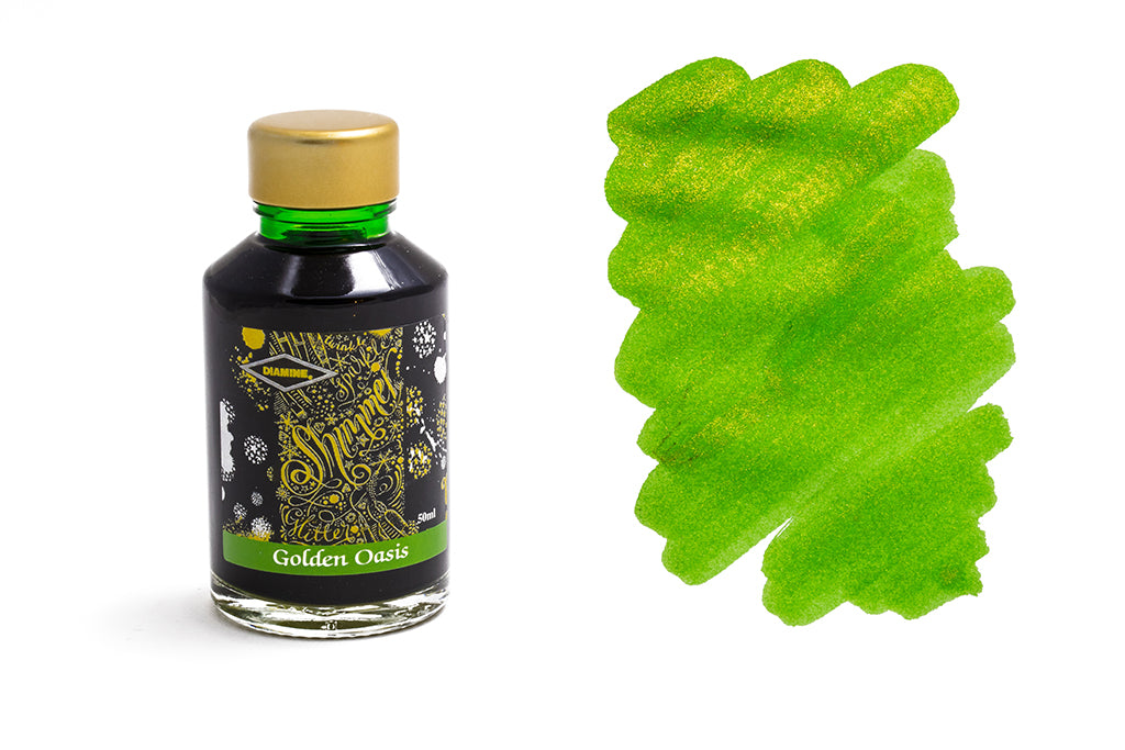 Diamine, Shimmer, Golden Oasis, 50ml