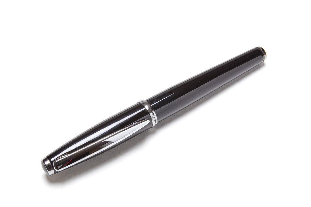 Monteverde Aldo Domani Fountain Pen In Black, Posted