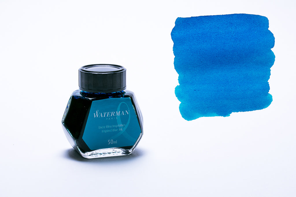 Waterman Paris, Inspired Blue Fountain Pen Ink, 50ml Bottle