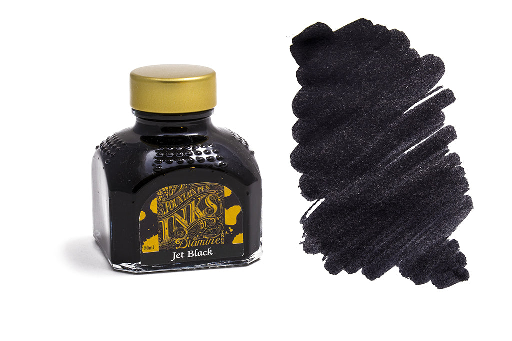 Diamine, Jet Black, 80ml