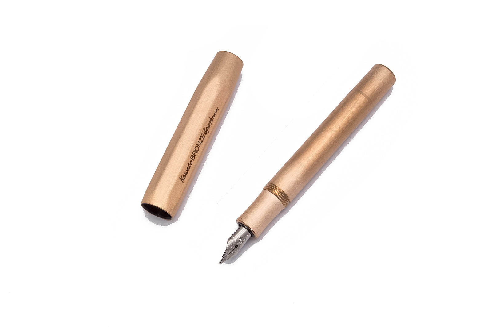 Kaweco, Bronze Sport Fountain Pen, Uncapped