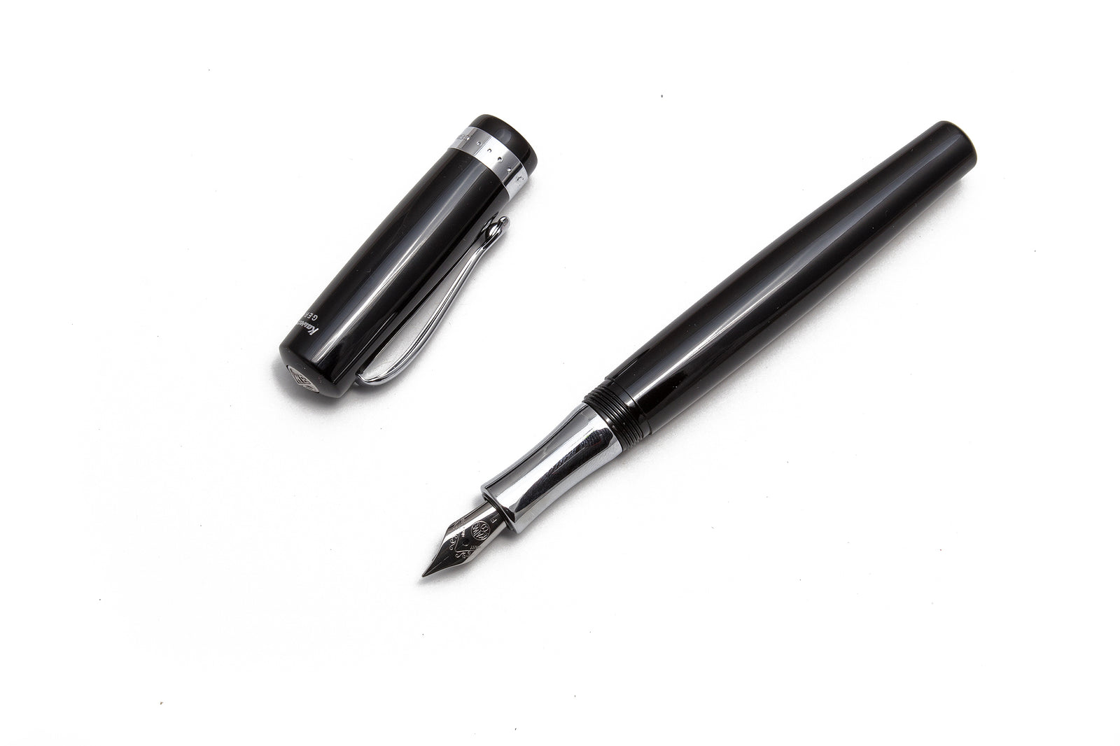 Kaweco, Student, Black Fountain Pen, Uncapped