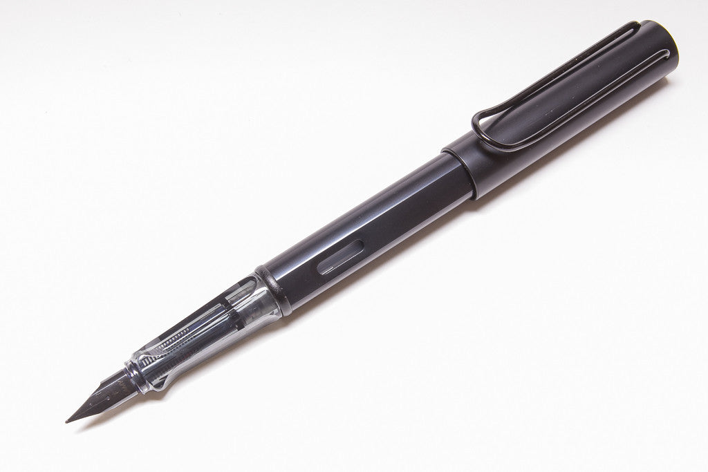 Lamy AL-star Fountain Pen In Black, Posted