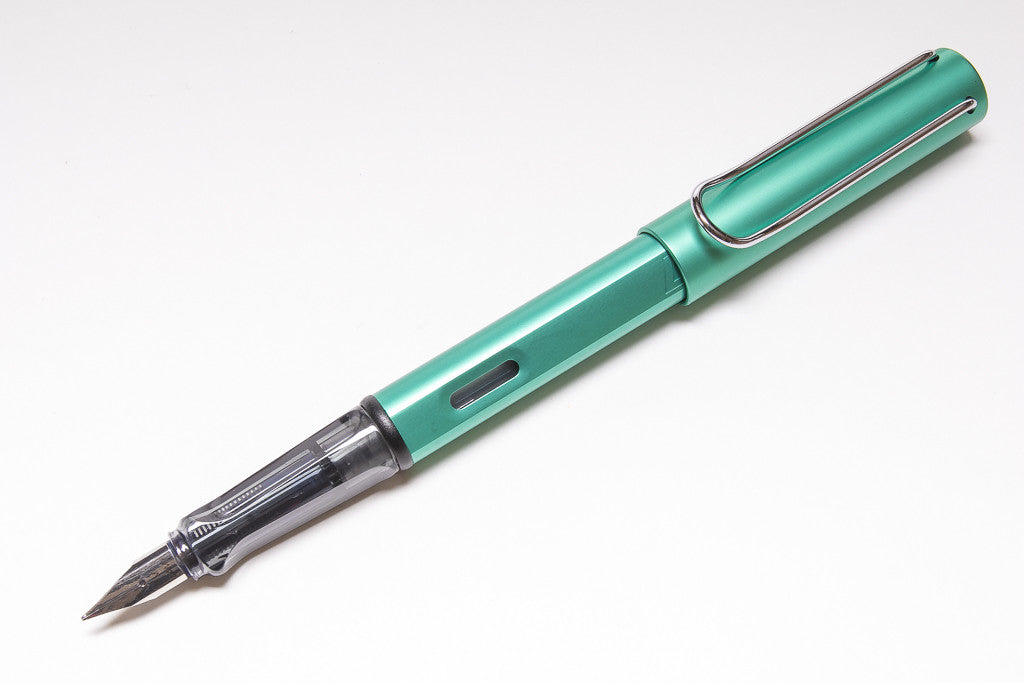 Lamy AL-star Fountain Pen In Blue Green, Posted