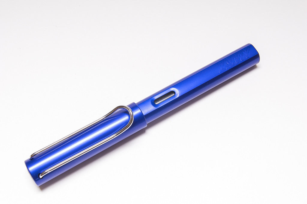 Lamy AL-star Fountain Pen In Ocean Blue, Posted