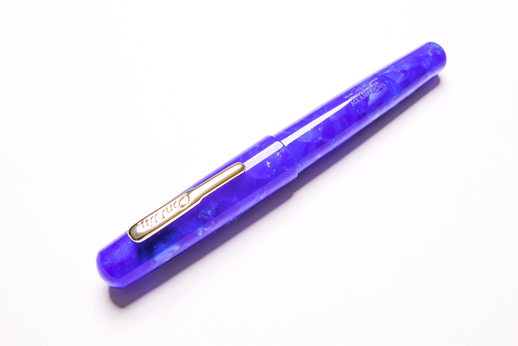 Conklin, All American Fountain Pen, Lapis Blue, Posted