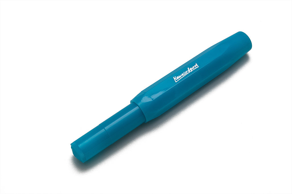 Kaweco, Frosted Sport, Light Blueberry, Posted
