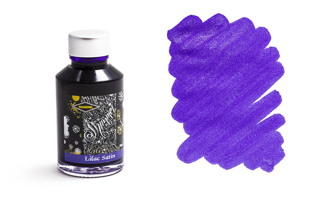 Liham Ink Diamine Lilac Satin, Ink Sample | Knight's Writing Co. - Knight's ...