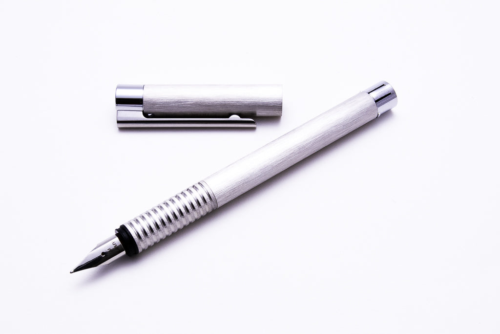 Lamy, Logo, Brushed Stainless Steel