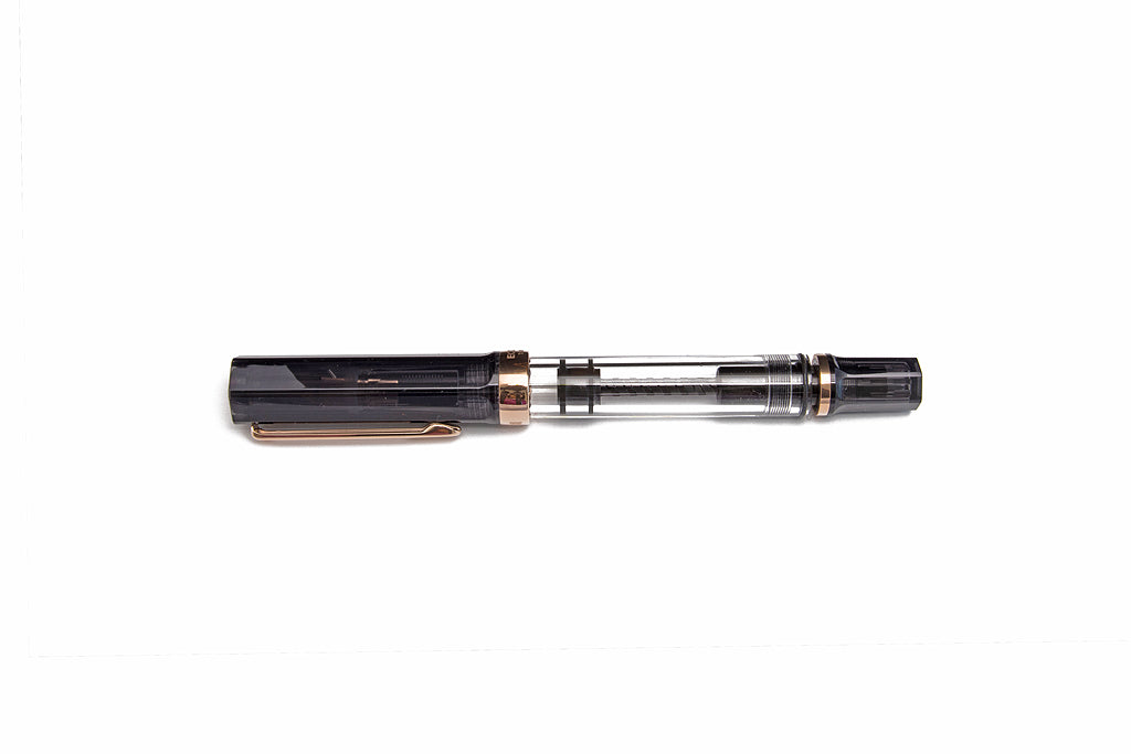 TWSBI, Eco, Smoke Rose Gold Fountain Pen, Capped
