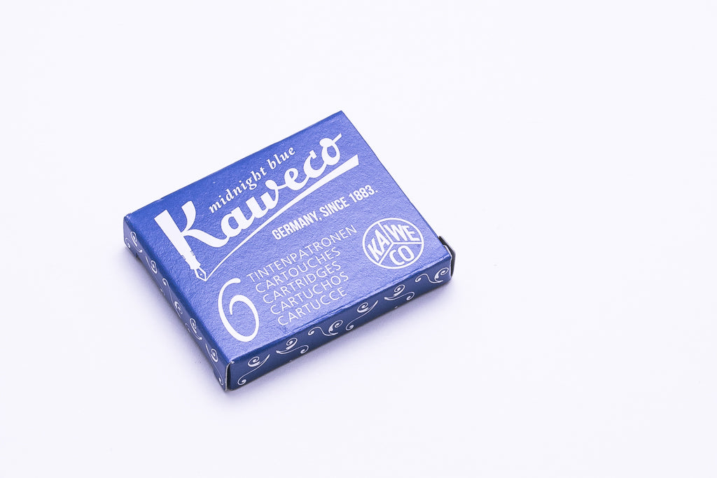 Kaweco, Midnight Blue, Six Cartridges
