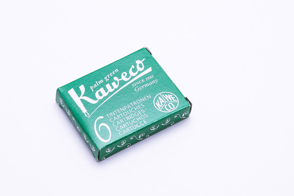 Kaweco, Palm Green, Six Cartridges