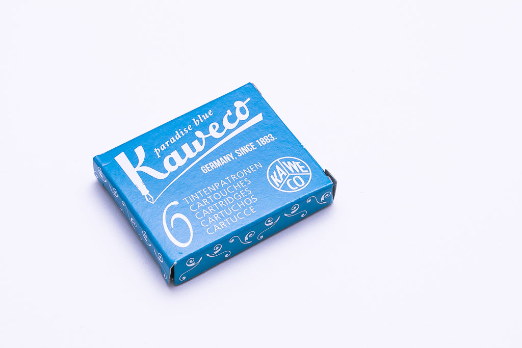 Kaweco, Paradise Blue, Six Cartridges