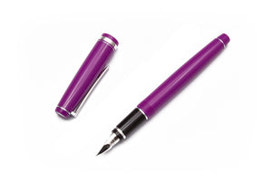 Pilot, Purple Falcon Fountain Pen, Uncapped