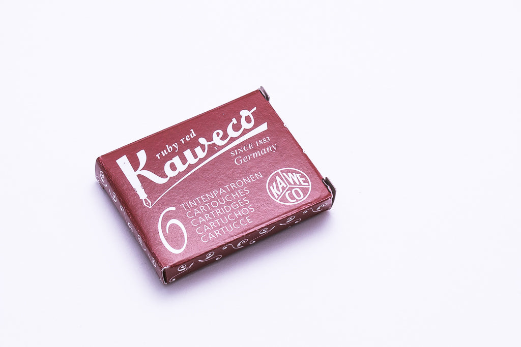 Kaweco, Ruby Red, Six Cartridges