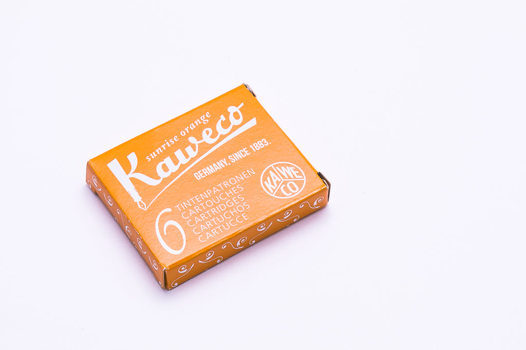 Kaweco, Sunrise Orange, Six Cartridges
