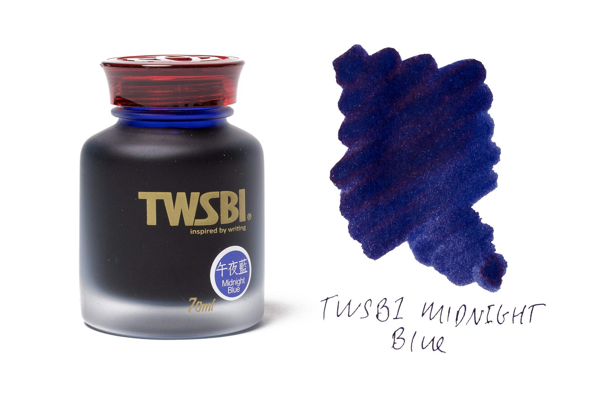 TWSBI 70ml Fountain Pen Ink, Midnight Blue