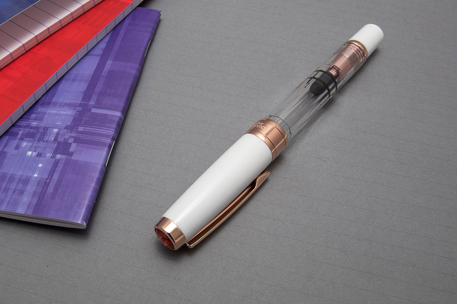 TWSBI, Diamond 580, White Rose Gold II Fountain Pen