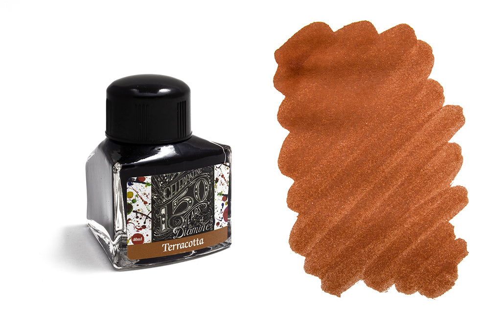 Diamine, 150th Anniversary Ink, Terracotta, 40ml