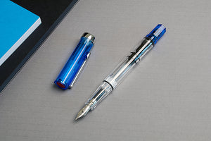 TWSBI, Eco, Transparent Blue Fountain Pen