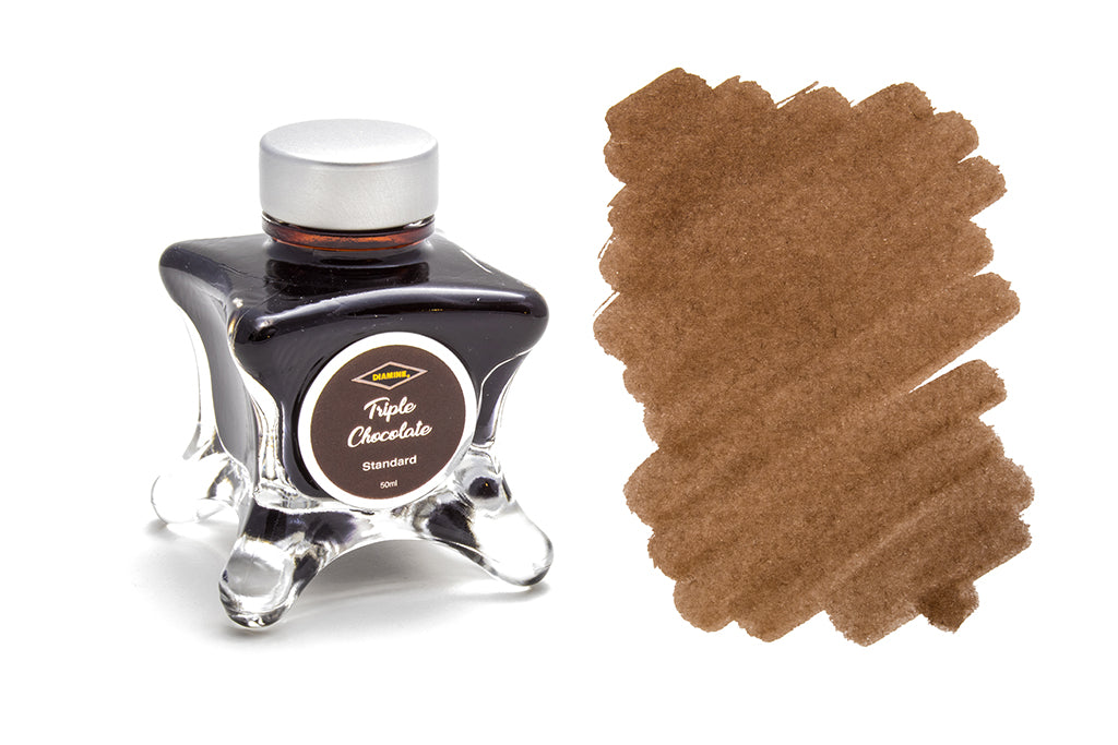 Diamine, Triple Chocolate, Standard Fountain Pen Ink, 50ml