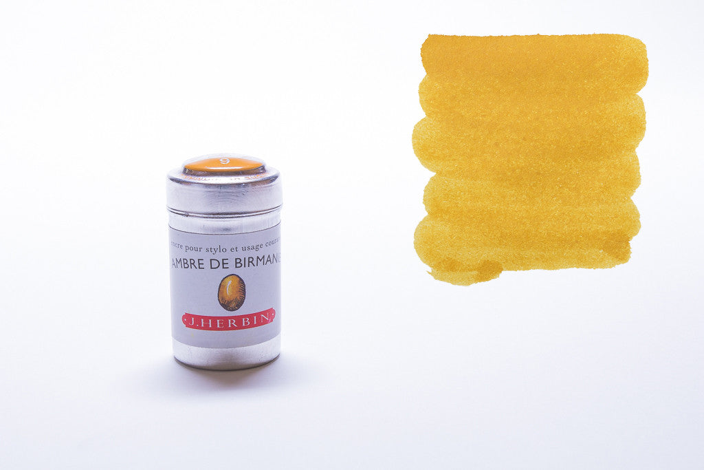 J. Herbin, Ambre De Birmanie, Six Cartridges