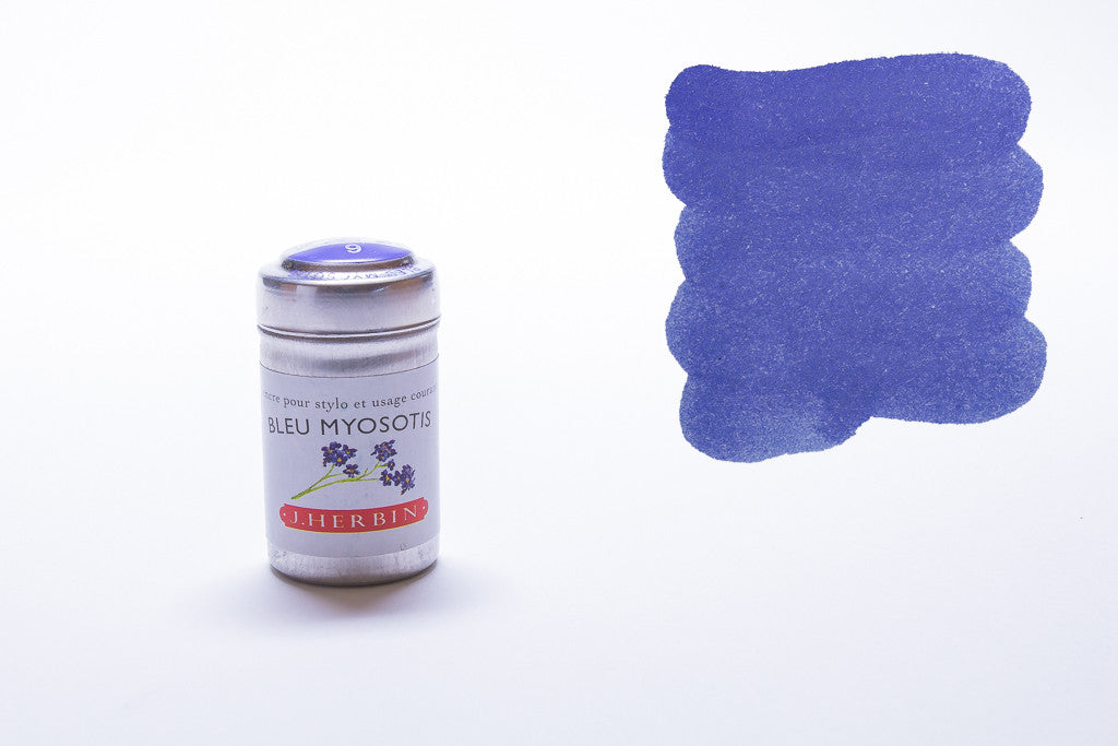 J. Herbin, Bleu Myosotis, Six Cartridges