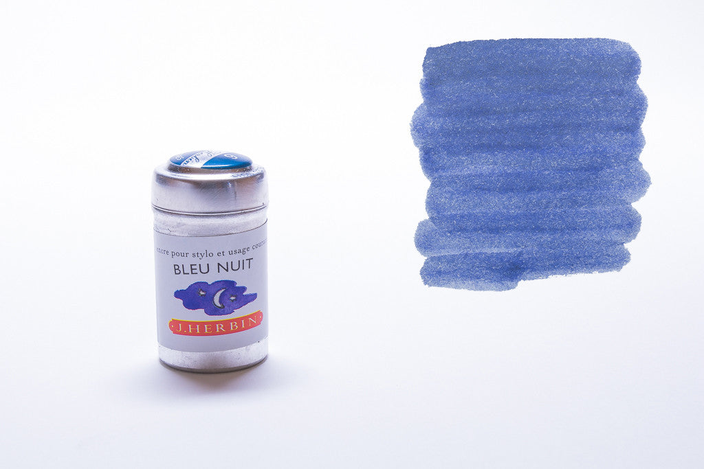 J. Herbin, Bleu Nuit, Six Cartridges