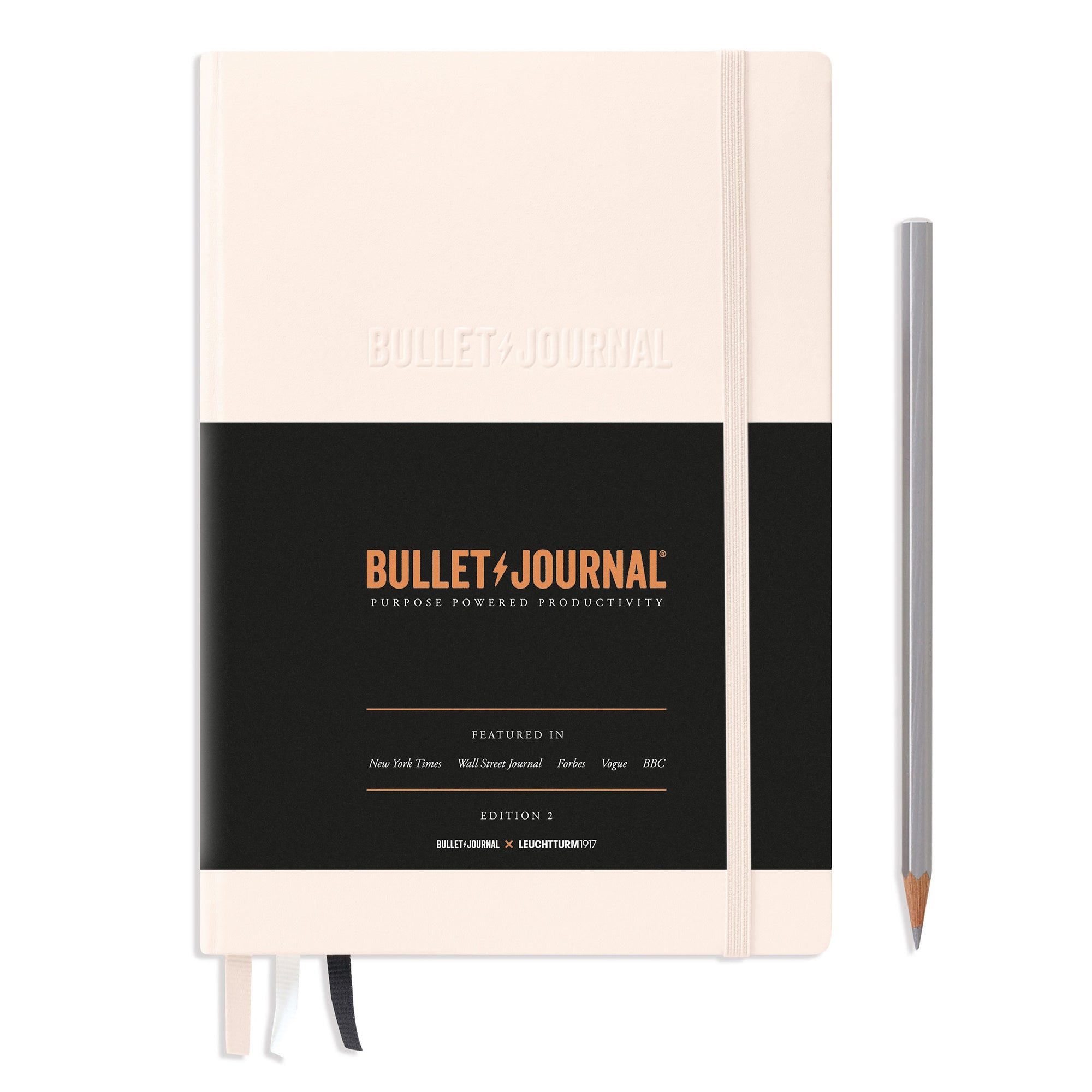 Leuchtturm1917, Bullet Journal Mark II, Hardcover A5, 206 Pages, Blush