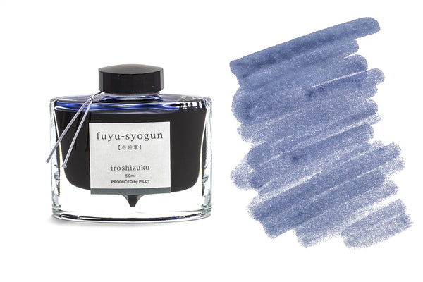 Pilot, Iroshizuku Fuyu-syogun, Ink Sample | Knight's Writing Co