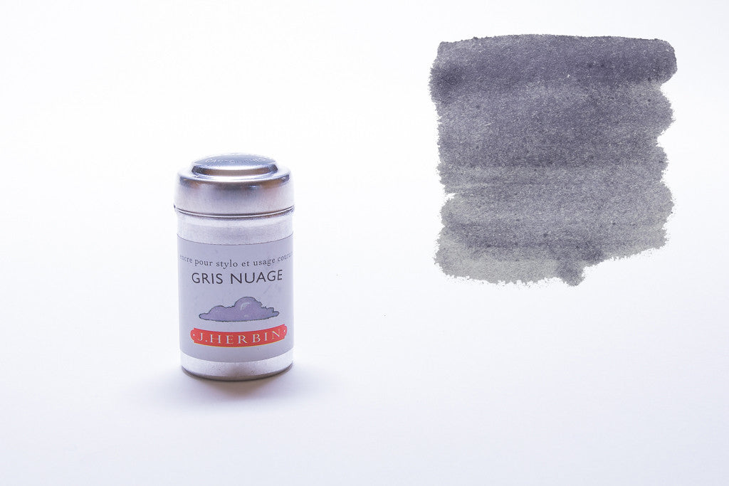 J. Herbin, Gris Nuage, Six Cartridges