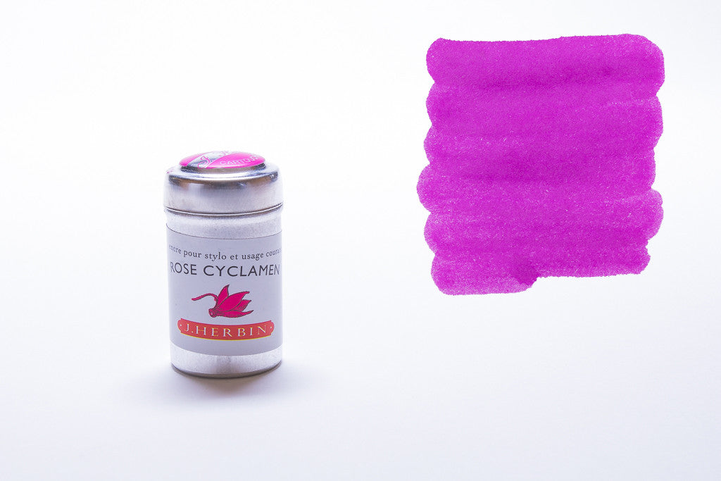 J. Herbin, Rose Cyclamen, Six Cartridges