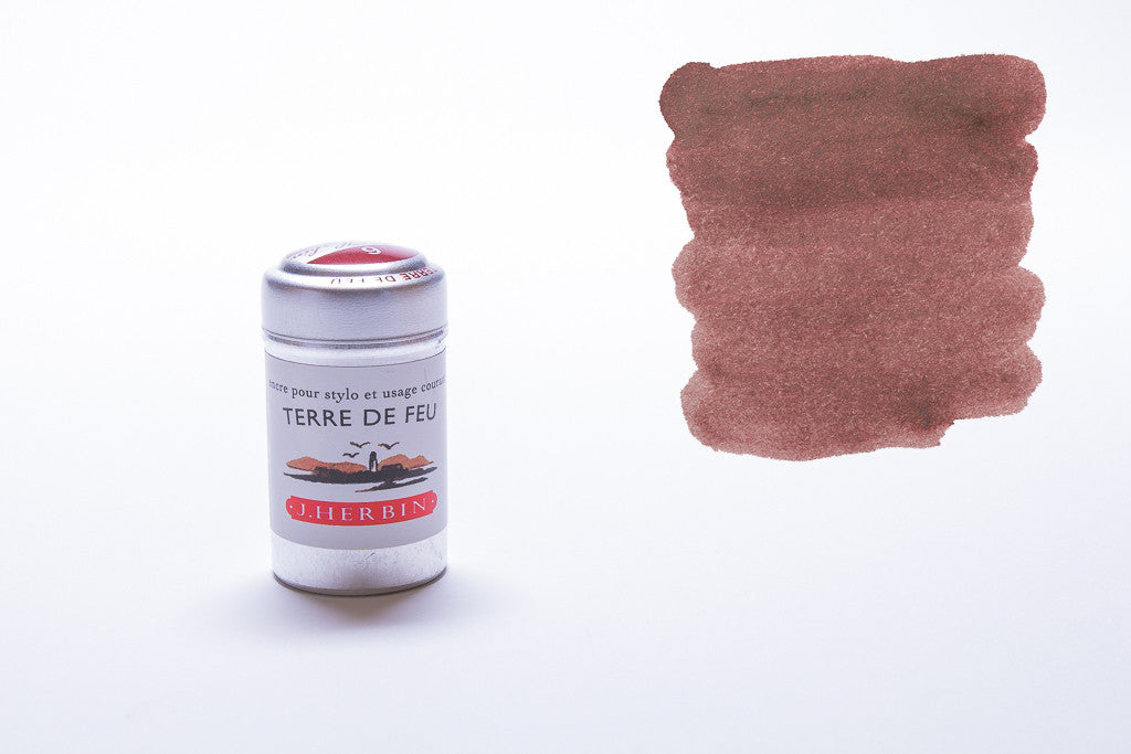 J. Herbin, Terre De Feu, Six Cartridges