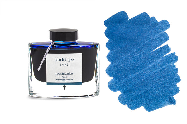 ☆tsuki☆　1001 Pilot, Iroshizuku Tsuki-yo (Moonlight), Ink Sample | Knight's